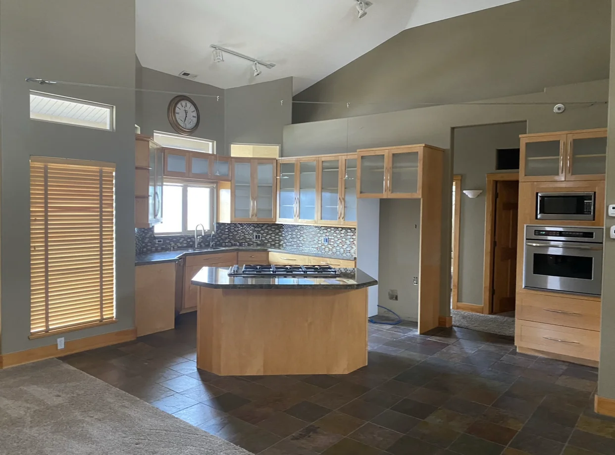 finished kitchen